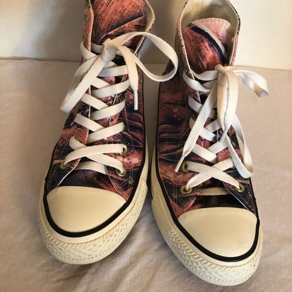 Converse All-Star Hi-top feather print - Picture 2 of 7